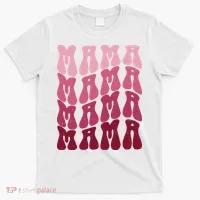 Mama Pink Hippie Retro T-Shirt thumb 0