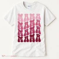 Mama Pink Hippie Retro Tall T-Shirt thumb 0