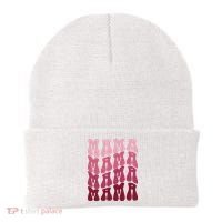 Mama Pink Hippie Retro Beanie thumb 0
