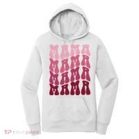 Mama Pink Hippie Retro Women's Hoodie thumb 0