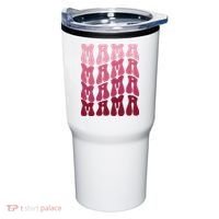 Mama Pink Hippie Retro Tumbler thumb 0