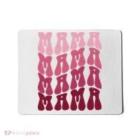 Mama Pink Hippie Retro Mousepad thumb 0