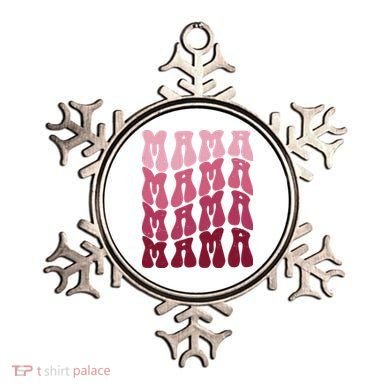 Mama Pink Hippie Retro Ornament