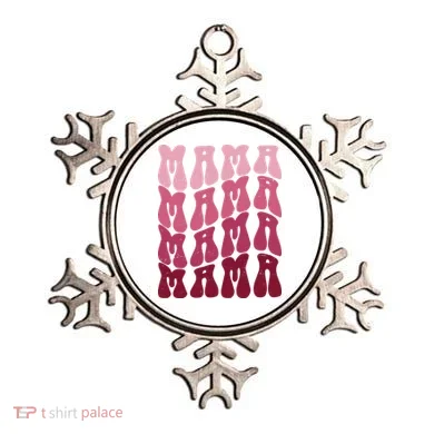 Mama Pink Hippie Retro Ornament