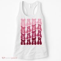 Mama Pink Hippie Retro Women's Tank Top thumb 0