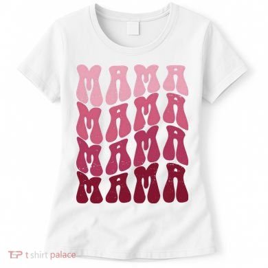 Mama Pink Hippie Retro Women's T-Shirt