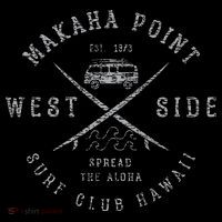 Makaha Point Hawaii Surf Club Women's Hoodie thumb 2