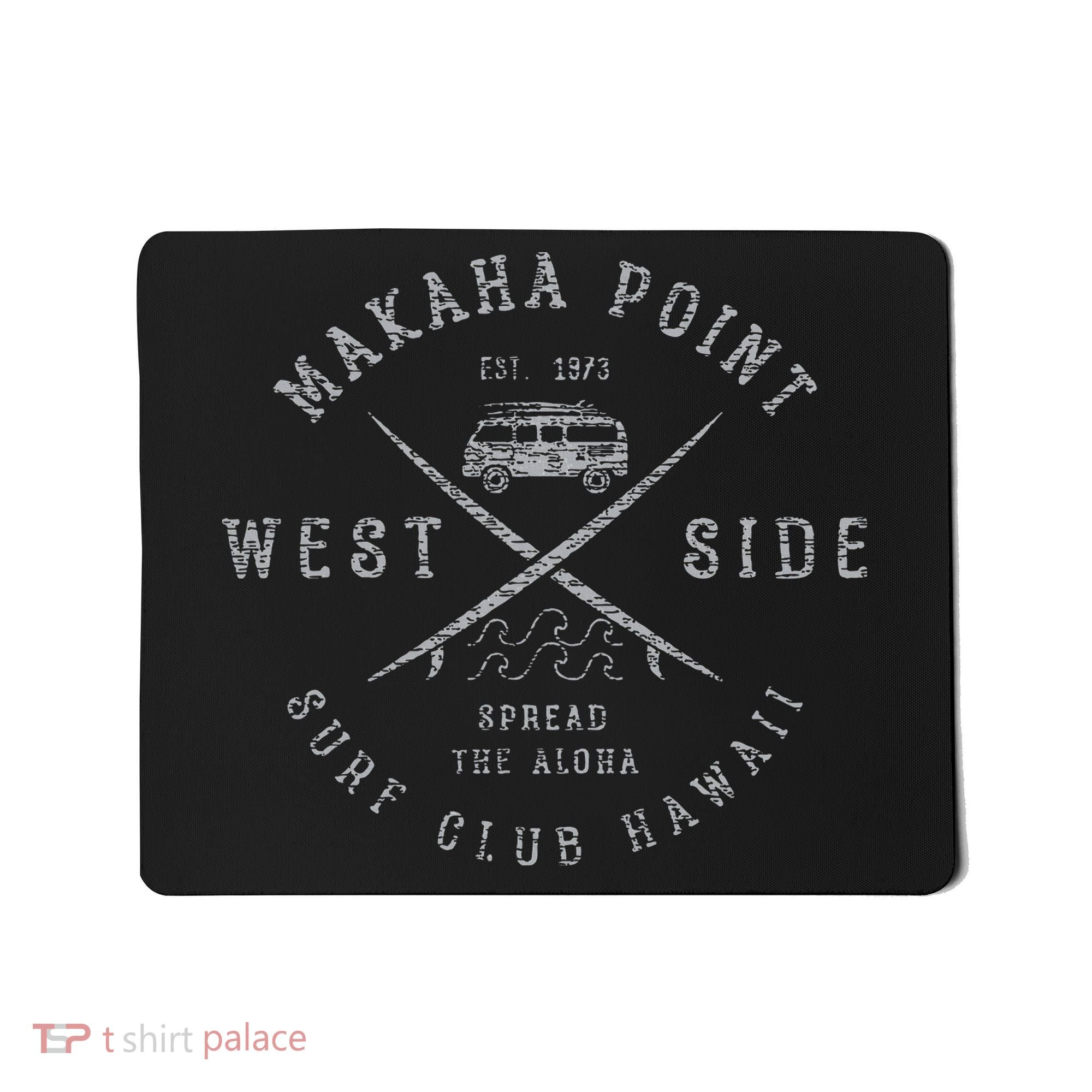 Makaha Point Hawaii Surf Club Mousepad