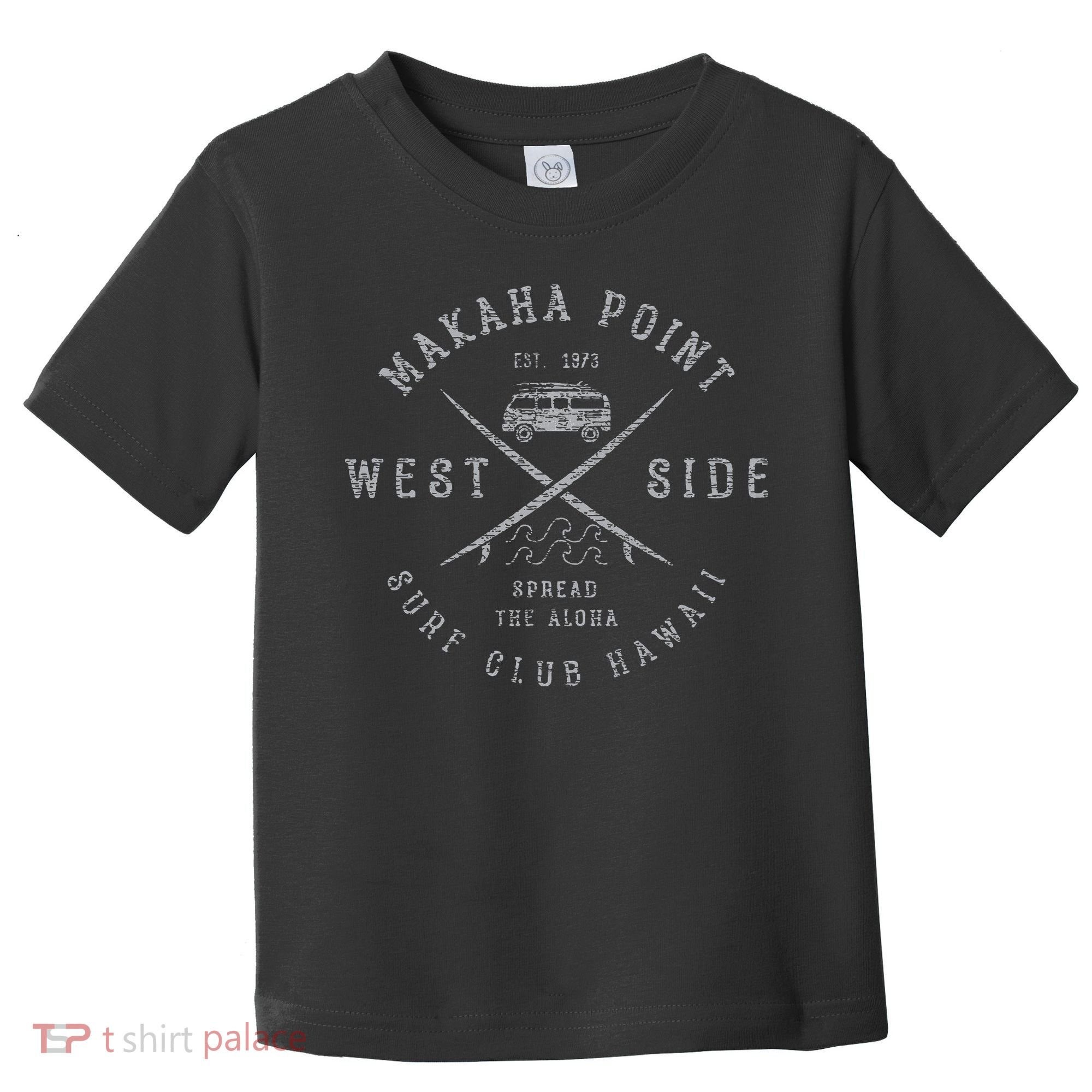 Makaha Point Hawaii Surf Club Toddler T-Shirt