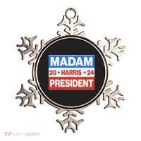 Madam President Harris Vote Kamala Harris 2024 Election Ornament thumb 0