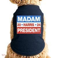 Madam President Harris Vote Kamala Harris 2024 Election Doggie Tank thumb 0