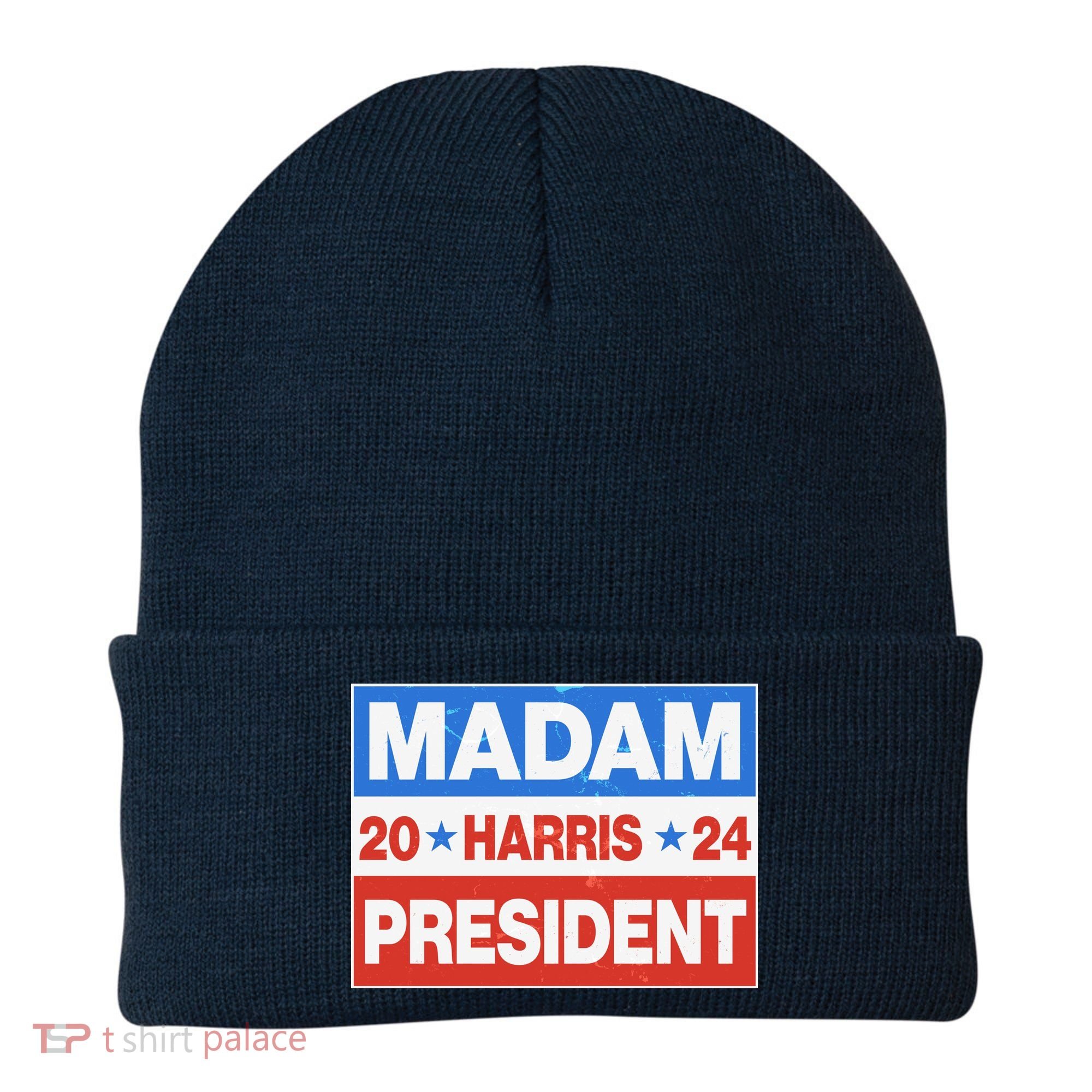 Madam President Harris Vote Kamala Harris 2024 Election Beanie