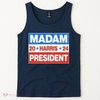 Madam President Harris Vote Kamala Harris 2024 Election Tank Top thumb 2