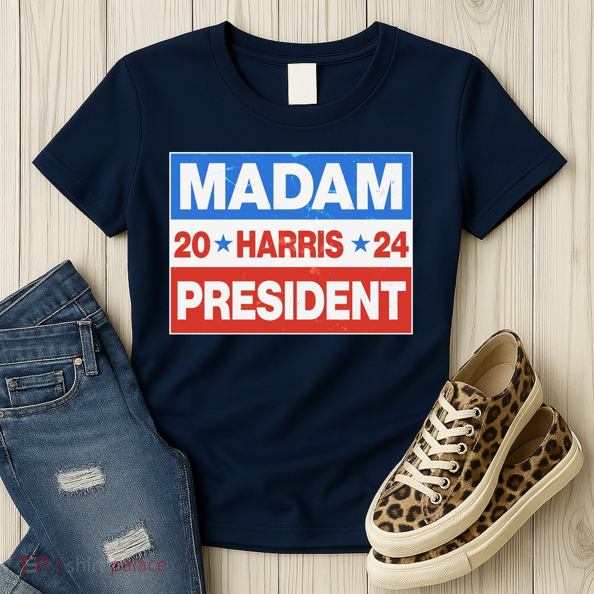 Madam President Harris Vote Kamala Harris 2024 Election Women's T-Shirt