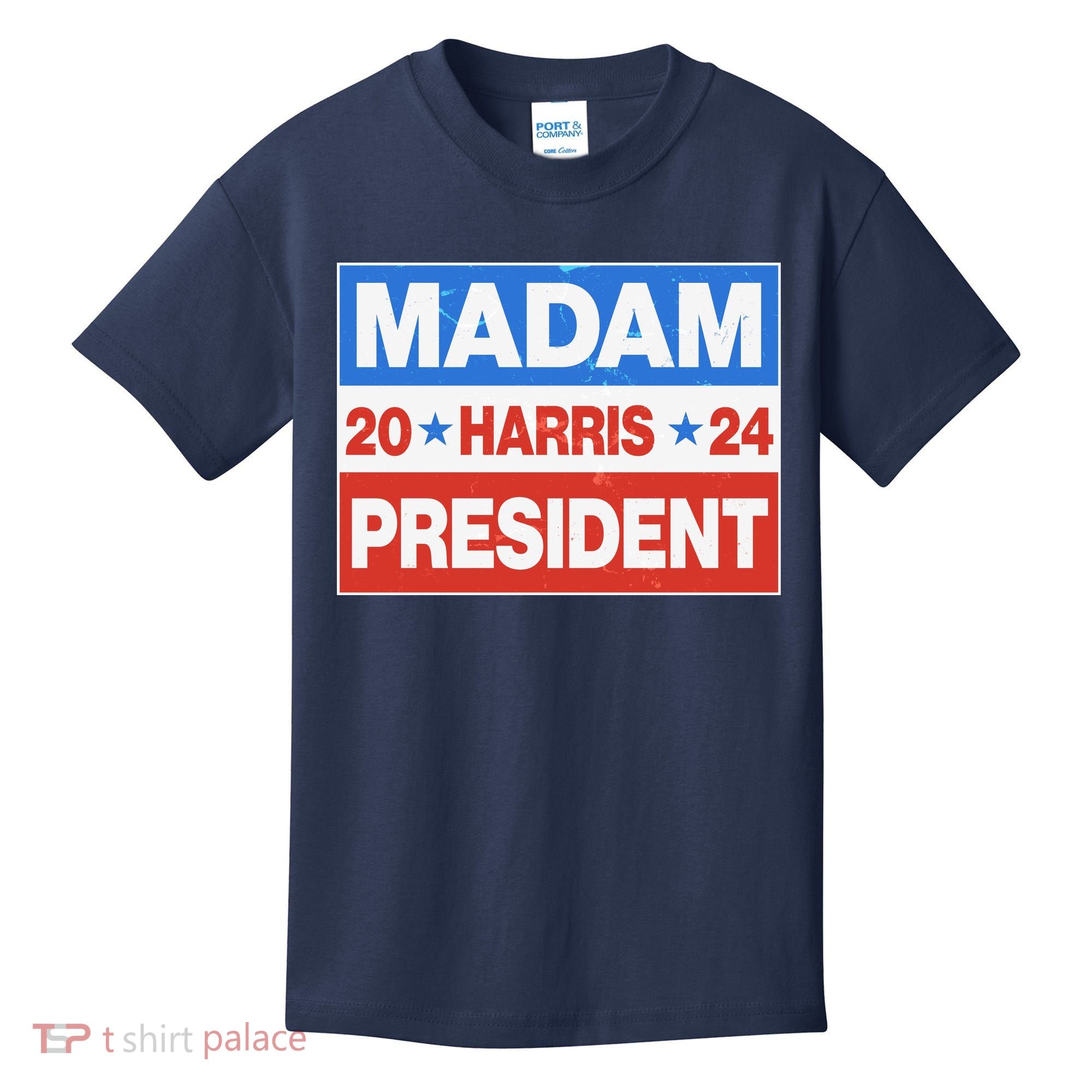 Madam President Harris Vote Kamala Harris 2024 Election Kids T-Shirt