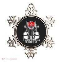 My Peter Is So Big Truck Driver Ornament thumb 0