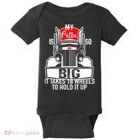 My Peter Is So Big Truck Driver Baby Bodysuit thumb 0