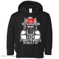 My Peter Is So Big Truck Driver Toddler Hoodie thumb 0