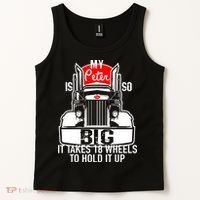 My Peter Is So Big Truck Driver Tank Top thumb 2
