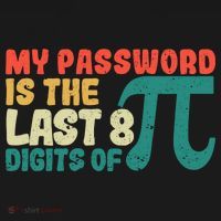 My Password Is The Last 8 Digits Of Pi Day Art Symbol Lover Gift Ornament thumb 1