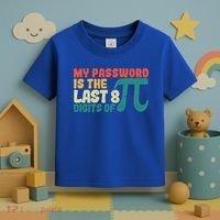 My Password Is The Last 8 Digits Of Pi Day Art Symbol Lover Gift Toddler T-Shirt thumb 3