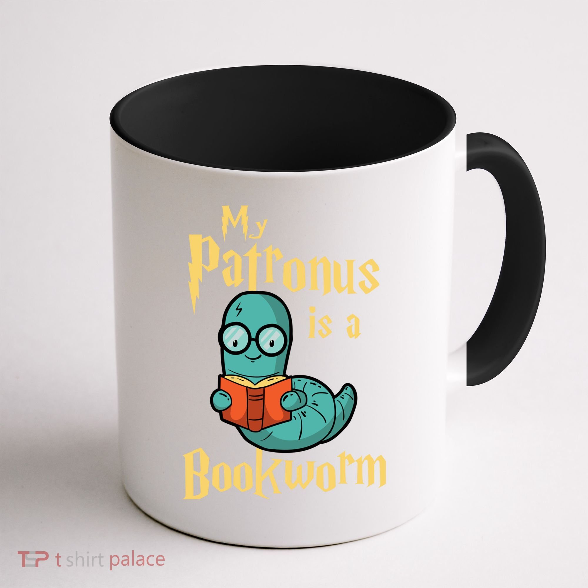 My Patronus Is A Bookworm Gift Funny Book Lover Gift And Reading Great Gift Coffee Mug