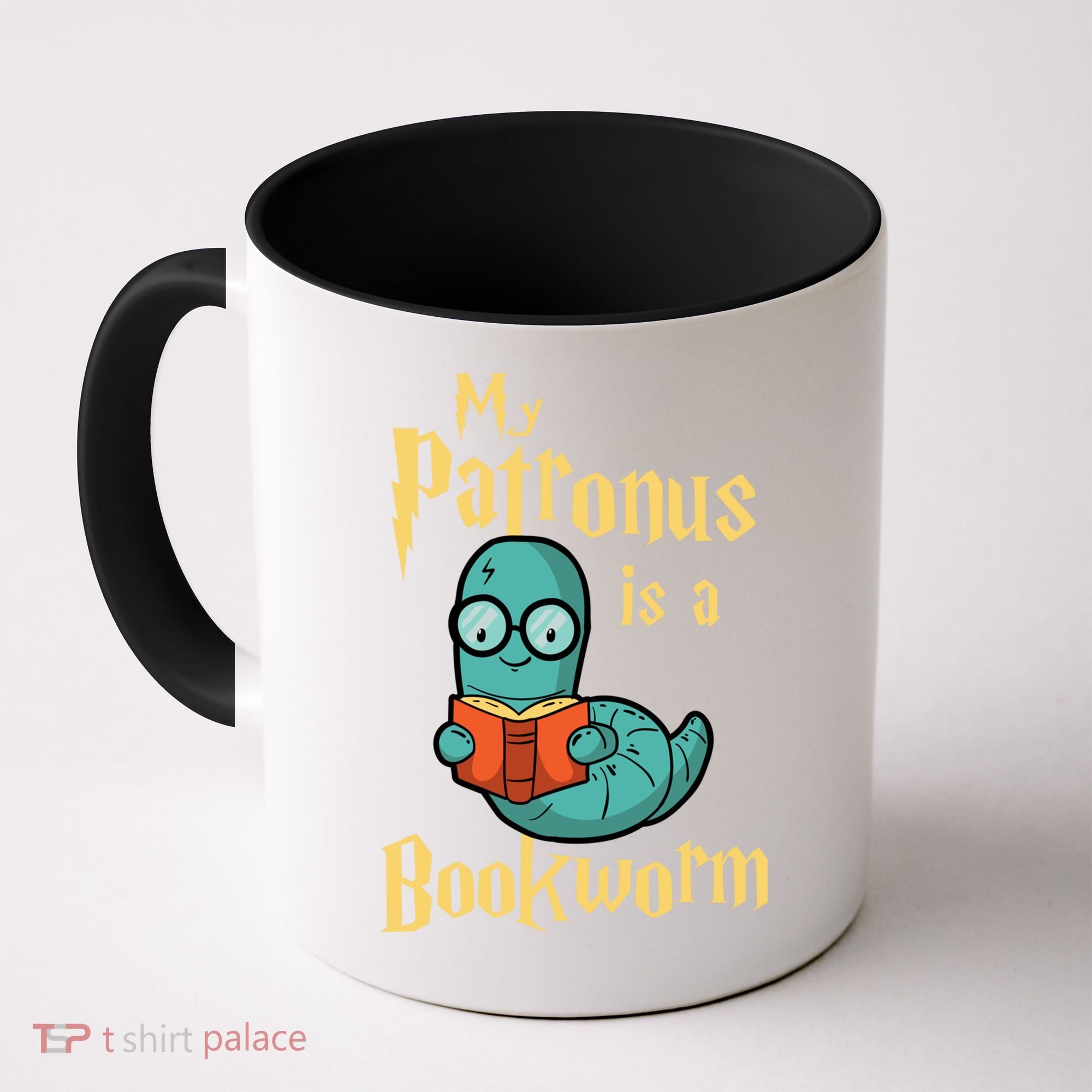 My Patronus Is A Bookworm Gift Funny Book Lover Gift And Reading Great Gift Coffee Mug