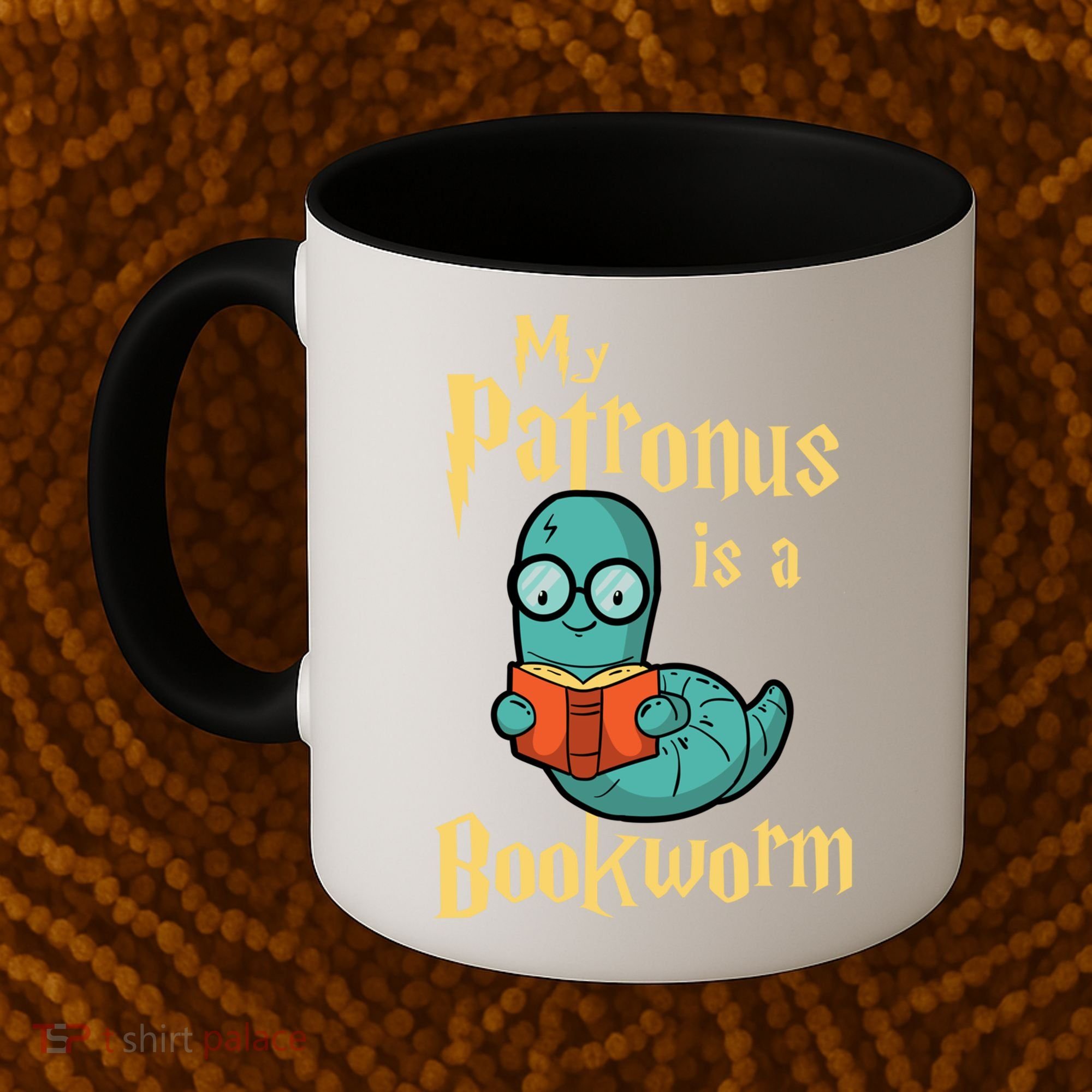 My Patronus Is A Bookworm Gift Funny Book Lover Gift And Reading Great Gift Coffee Mug