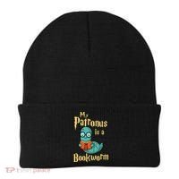 My Patronus Is A Bookworm Gift Funny Book Lover Gift And Reading Great Gift Beanie thumb 0