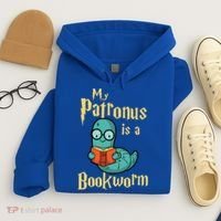 My Patronus Is A Bookworm Gift Funny Book Lover Gift And Reading Great Gift Hoodie thumb 4
