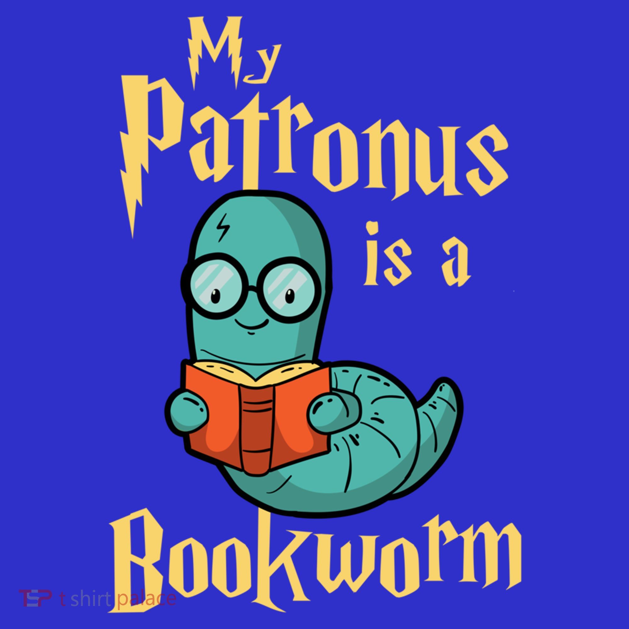 My Patronus Is A Bookworm Gift Funny Book Lover Gift And Reading Great Gift T-Shirt