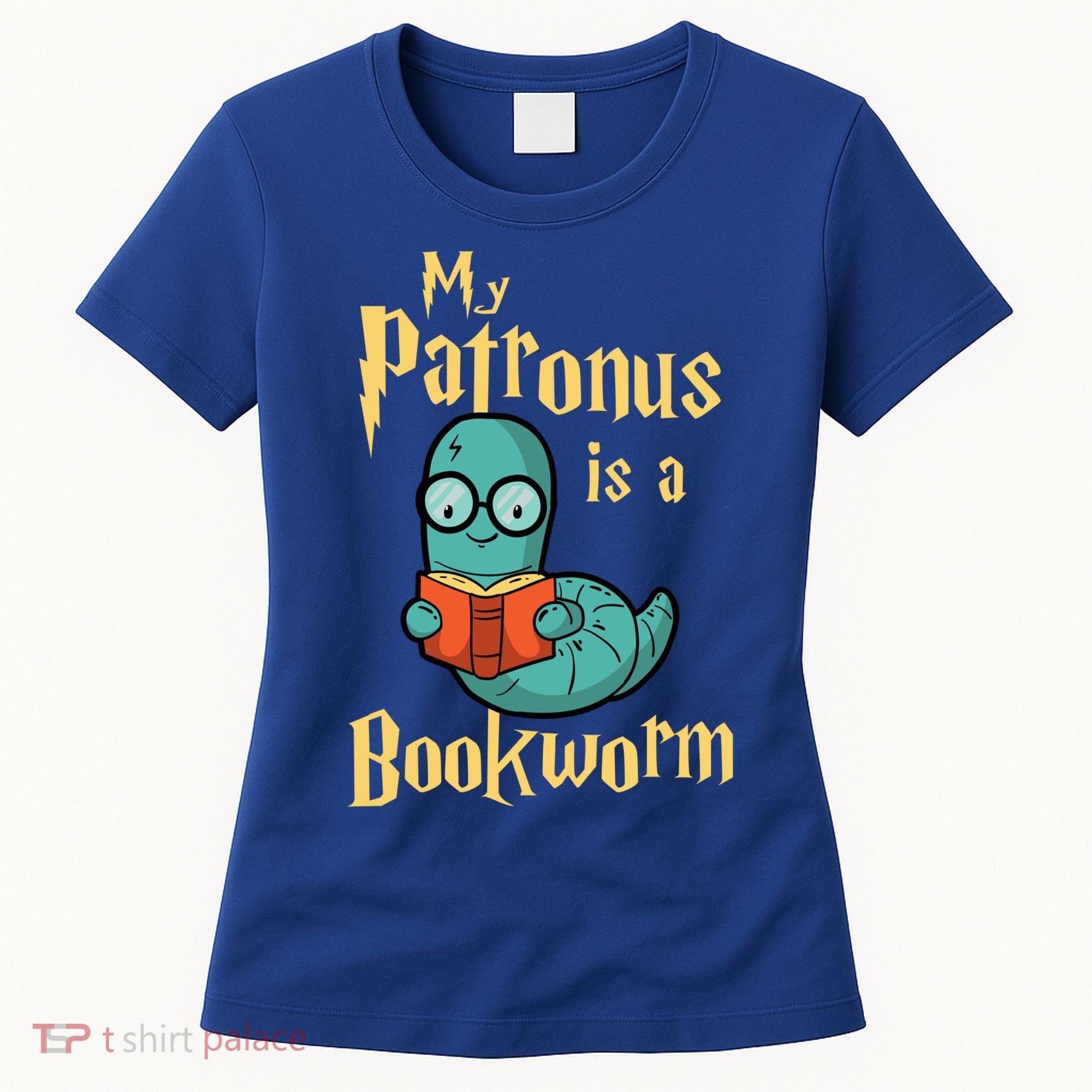 My Patronus Is A Bookworm Gift Funny Book Lover Gift And Reading Great Gift Women's T-Shirt