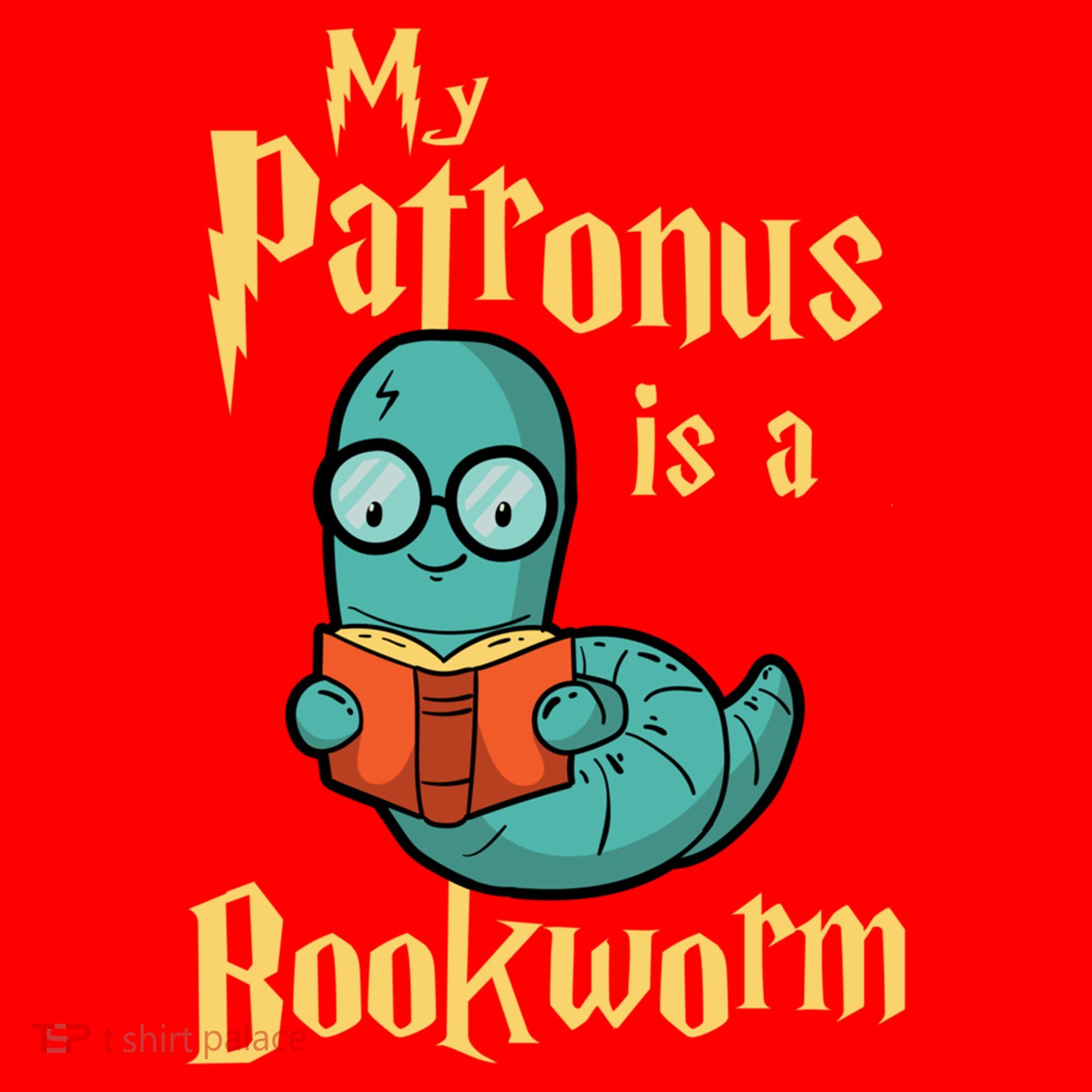 My Patronus Is A Bookworm Gift Funny Book Lover Gift And Reading Great Gift Santa Hat