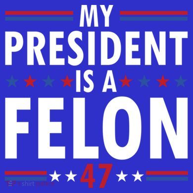 My President Is A Felon Gift Coaster
