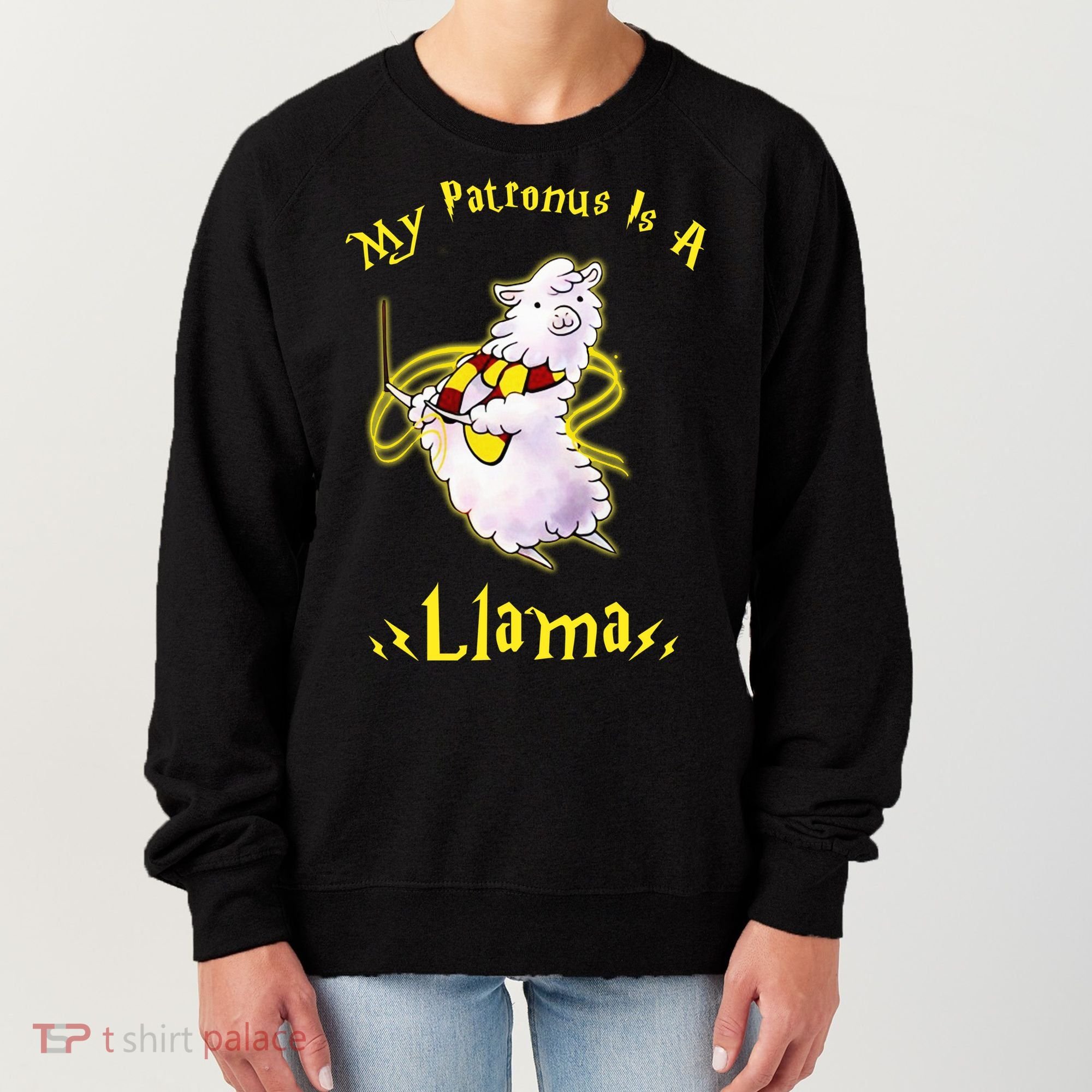 My Patronus Is A Llama Women's Sweatshirt