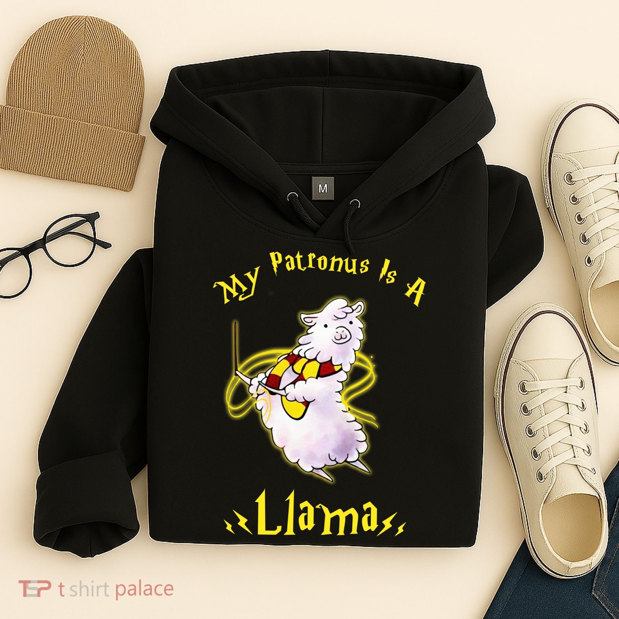 My Patronus Is A Llama Hoodie