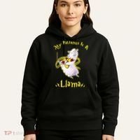 My Patronus Is A Llama Hoodie thumb 5