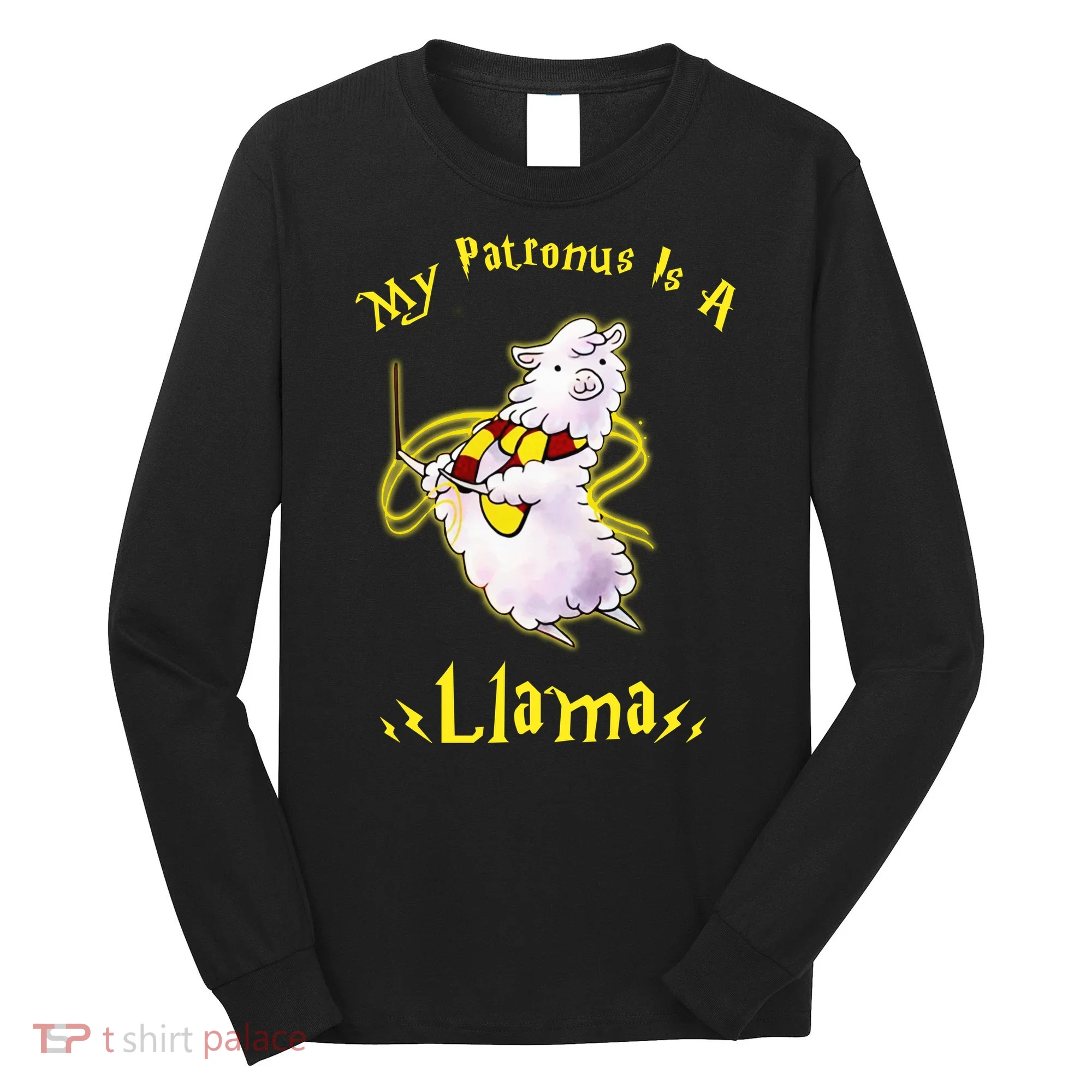 My Patronus Is A Llama Long Sleeve Shirt