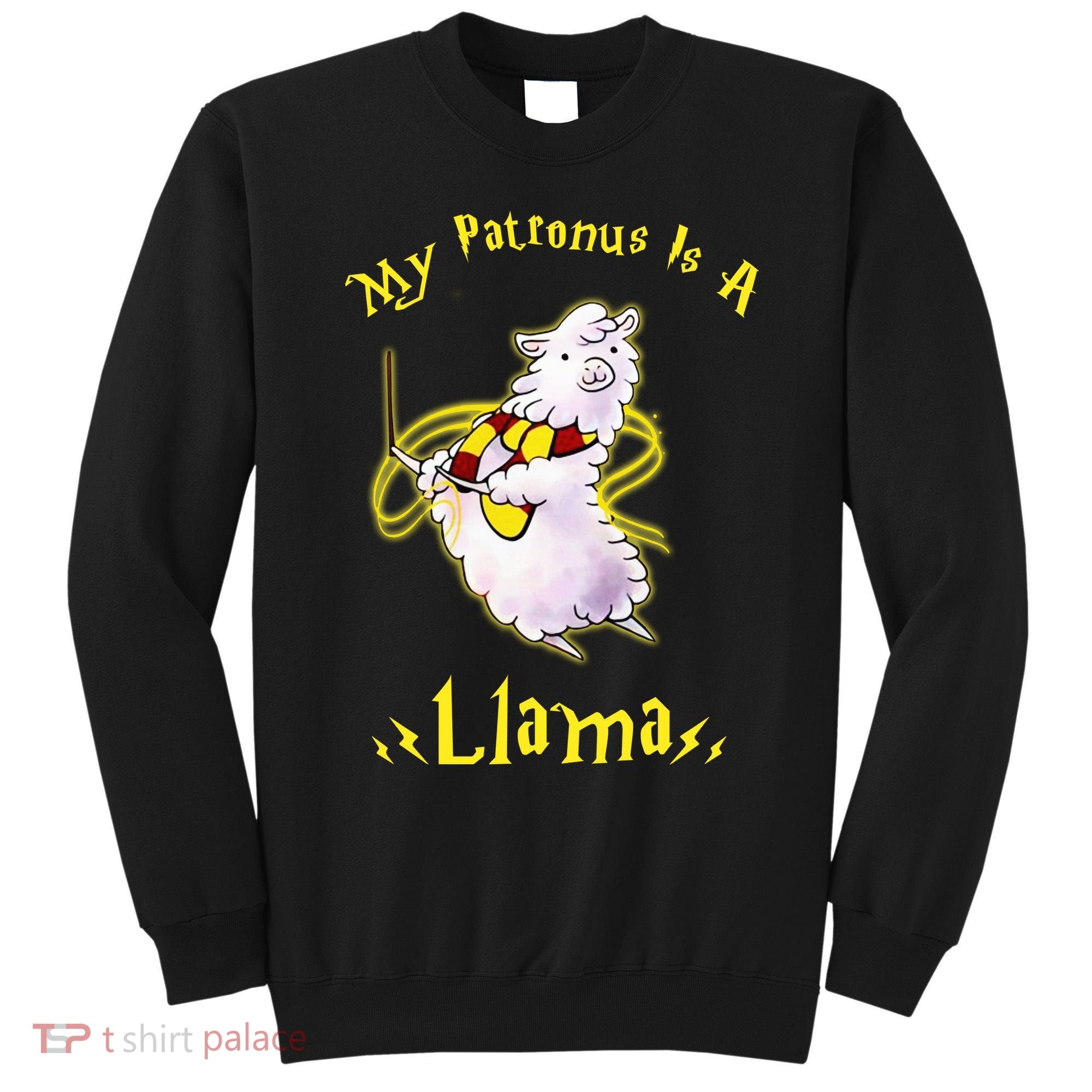My Patronus Is A Llama Sweatshirt
