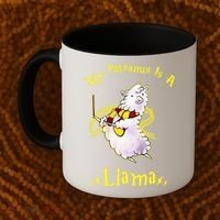My Patronus Is A Llama Coffee Mug thumb 2
