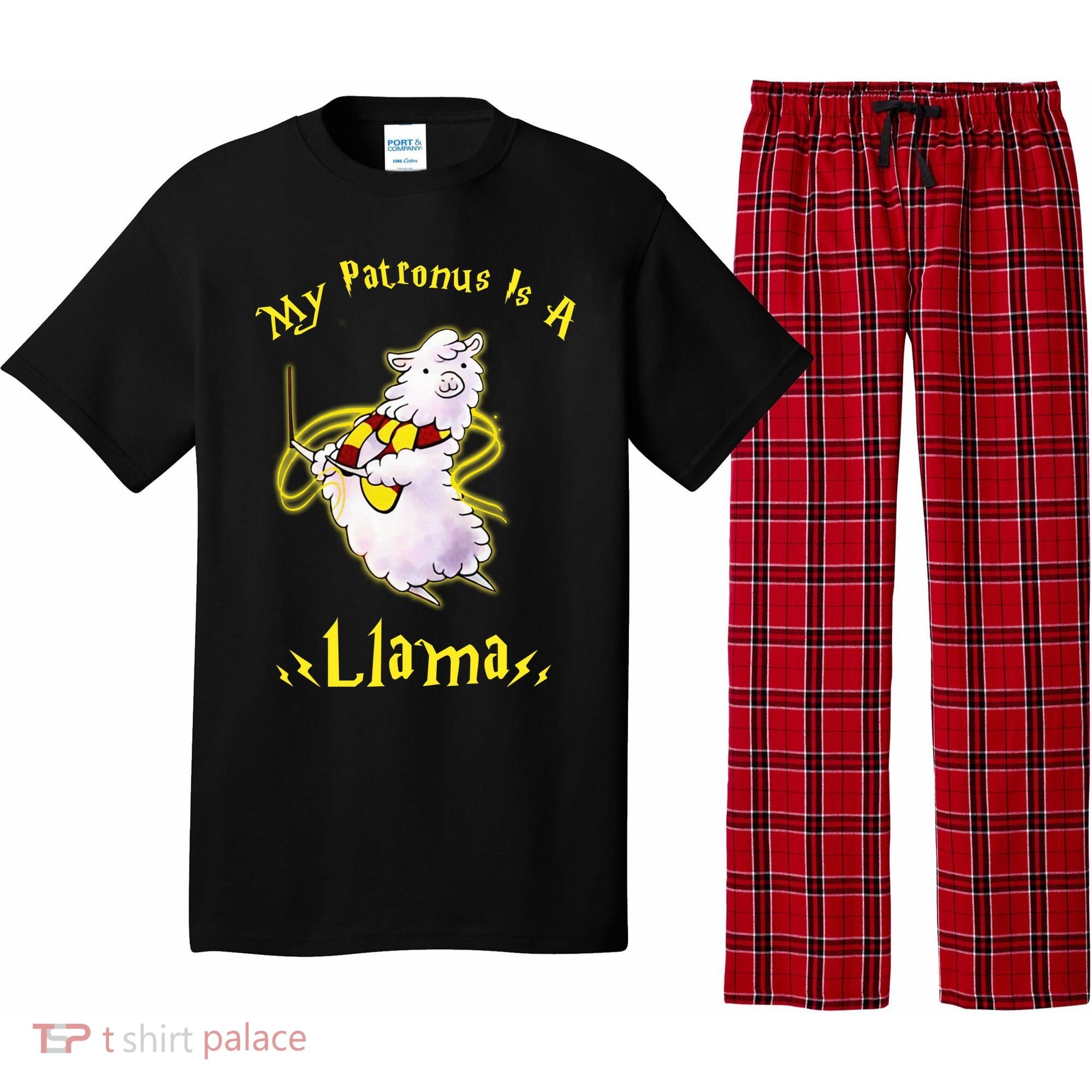 My Patronus Is A Llama Pajama Set