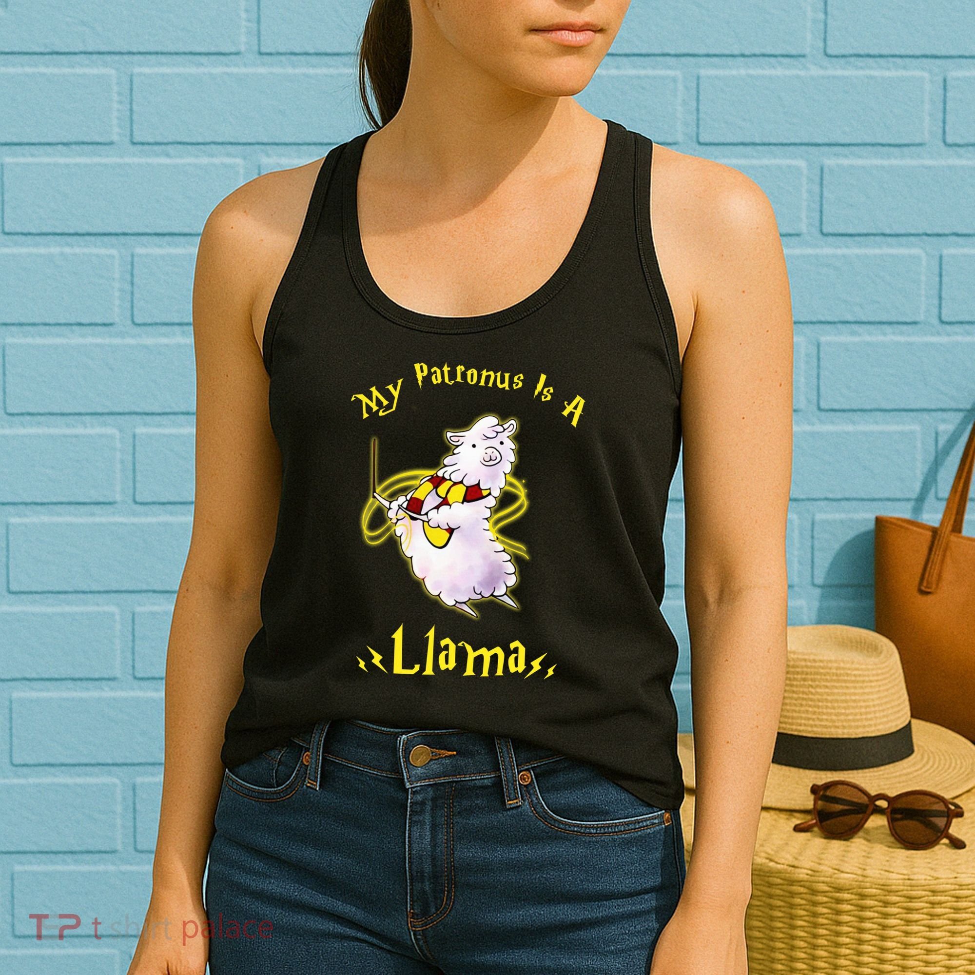 My Patronus Is A Llama Women's Tank Top