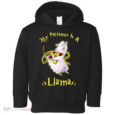 My Patronus Is A Llama Toddler Hoodie
