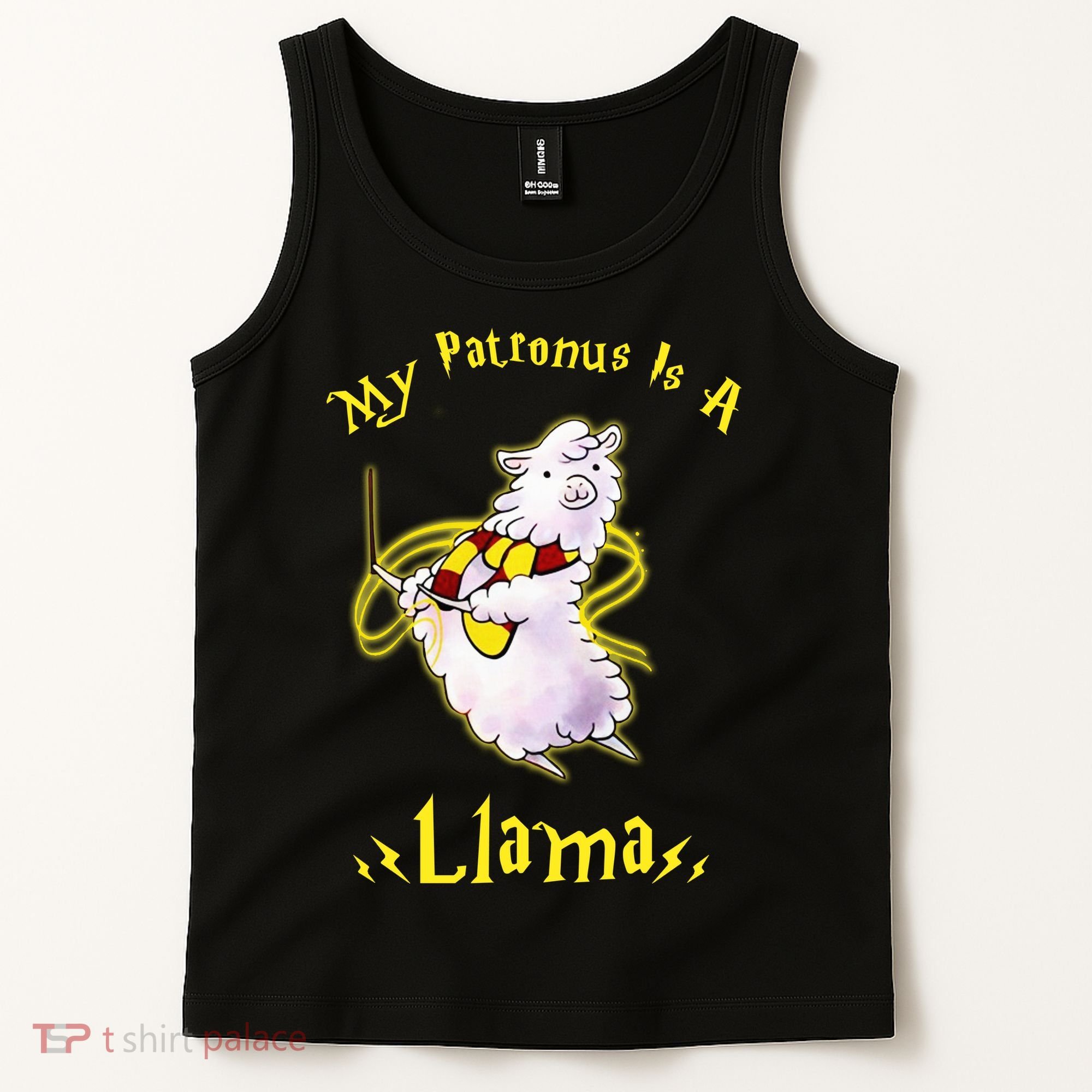 My Patronus Is A Llama Tank Top
