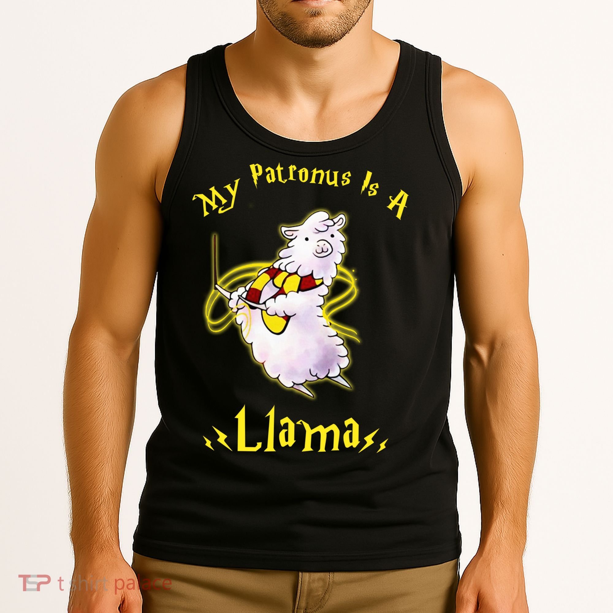 My Patronus Is A Llama Tank Top