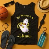 My Patronus Is A Llama Tank Top thumb 4