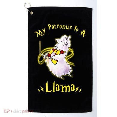 My Patronus Is A Llama Golf Towel