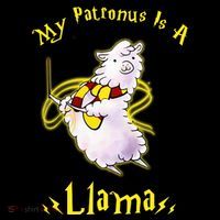 My Patronus Is A Llama Kids Hoodie thumb 5