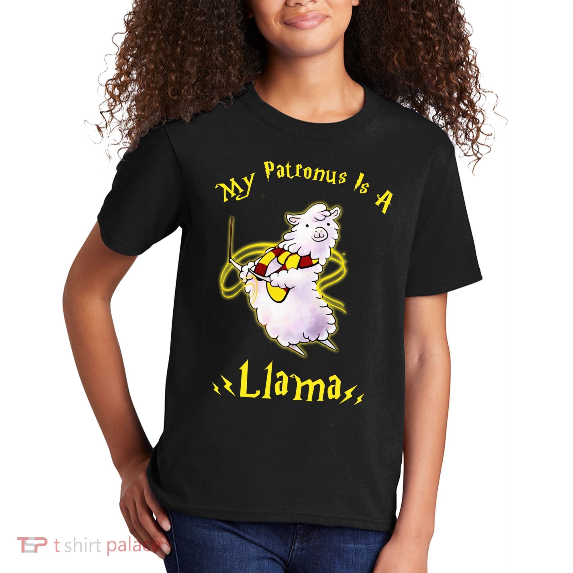 My Patronus Is A Llama Kids T-Shirt