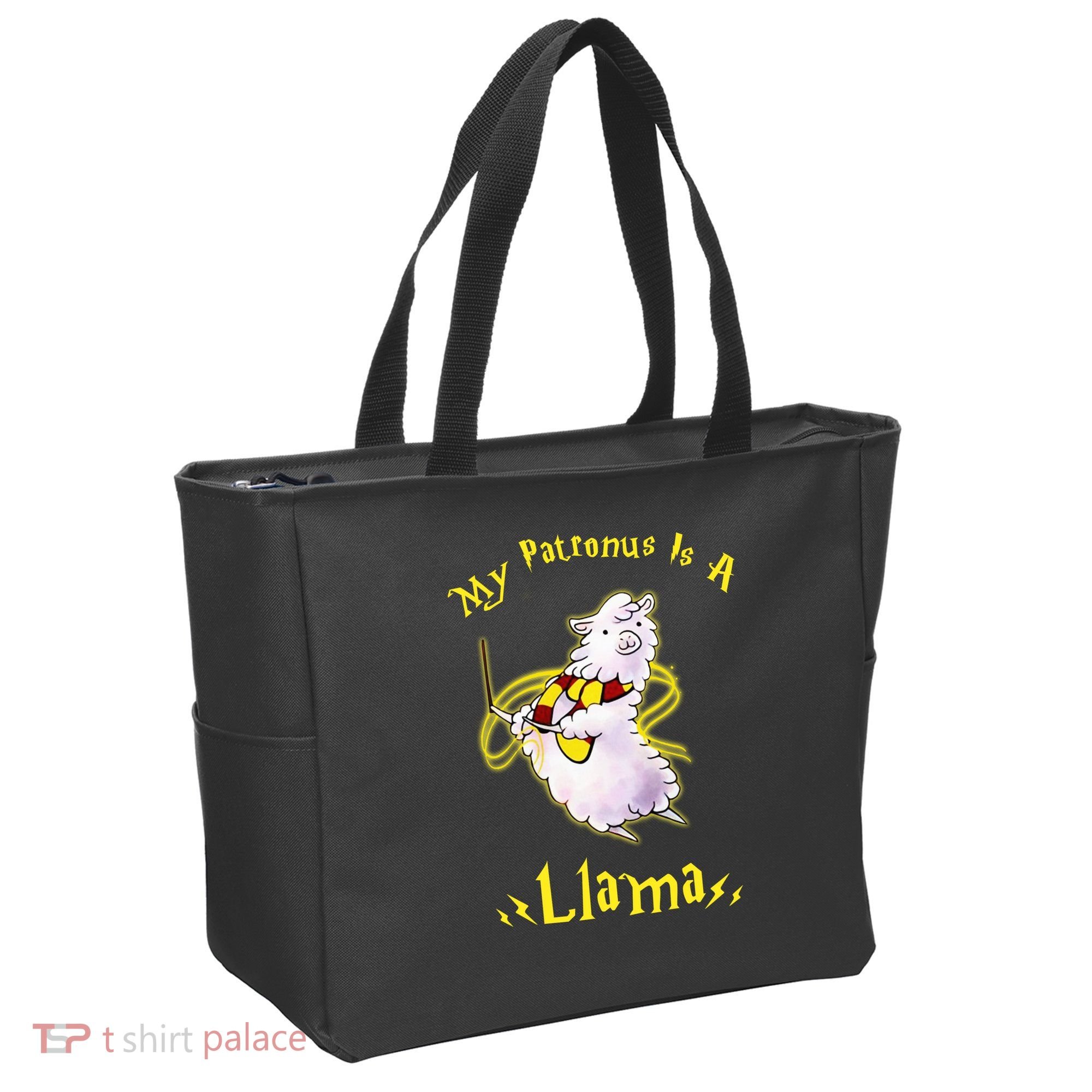My Patronus Is A Llama Tote Bag